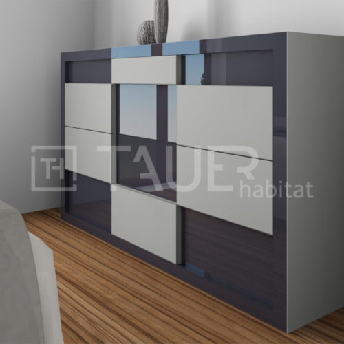 Vizualizace skříně od TAUER habitat 36