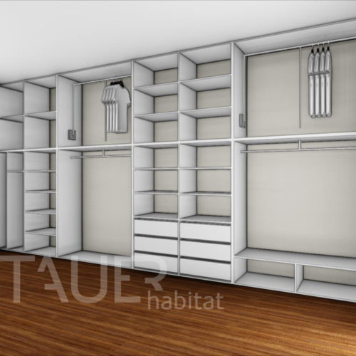 Vizualizace skříně od TAUER habitat 26