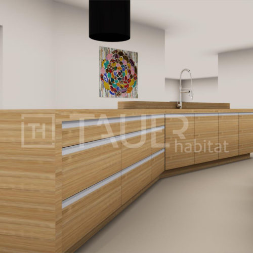 Vizualizace kuchyně od TAUER habitat 21