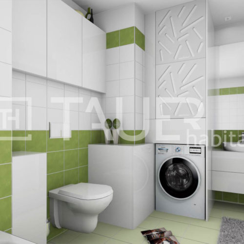 Vizualizace koupelny od TAUER habitat 51