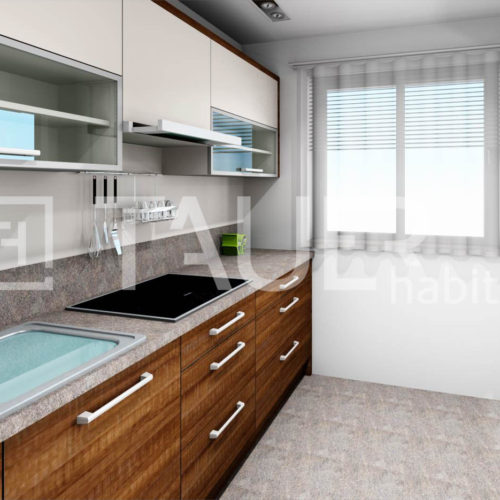 Vizualizace kuchyně od TAUER habitat 58
