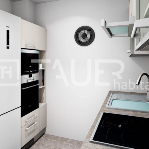 Vizualizace kuchyně od TAUER habitat 71