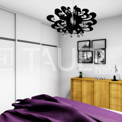 Vizualizace ložniceod TAUER habitat 72