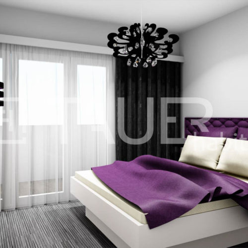 Vizualizace ložnice od TAUER habitat 73