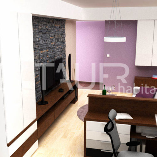 Vizualizace pracovny od TAUER habitat 41